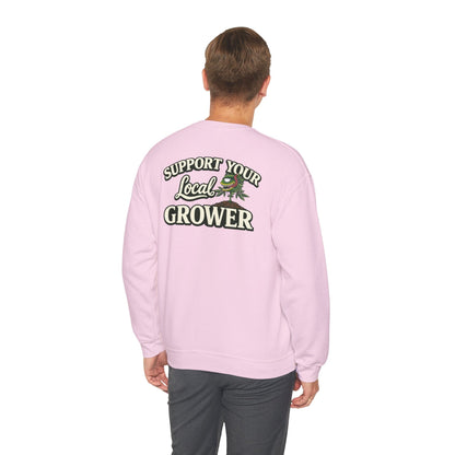 Monster Gardens Support Your Local Grower Crewneck