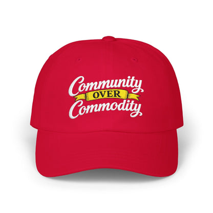 Monster Gardens Community Over Commodity Hat