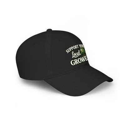 Monster Gardens Support Your Local Grower Baseball Cap