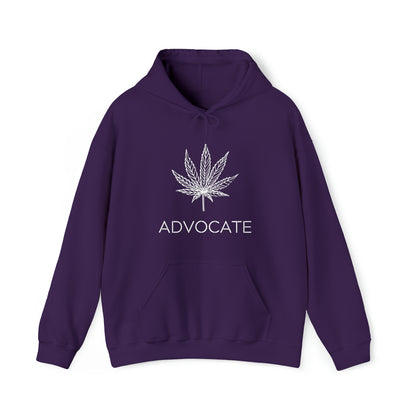 Elegant Advocate Cannabis Leaf Marijuana Hoodie