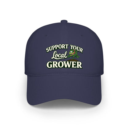 Monster Gardens Support Your Local Grower Baseball Cap