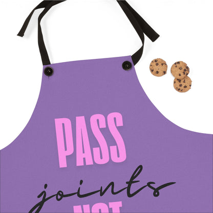 Pass the Vibes Weed Apron