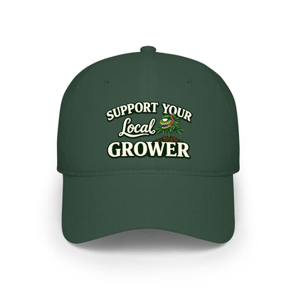 Monster Gardens Support Your Local Grower Baseball Cap