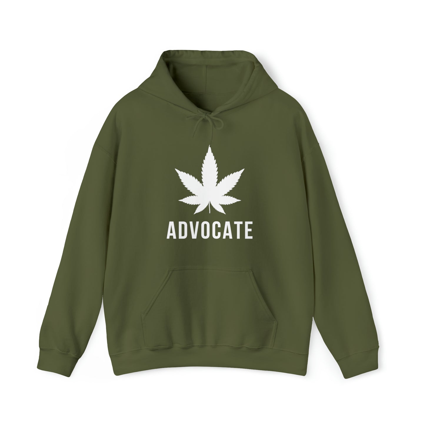 Bold Cannabis Advocate Marijuana Leaf Weed Hoodie