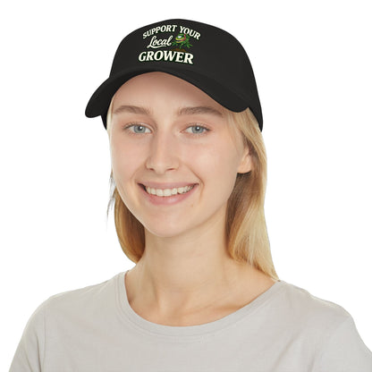 Monster Gardens Support Your Local Grower Baseball Cap