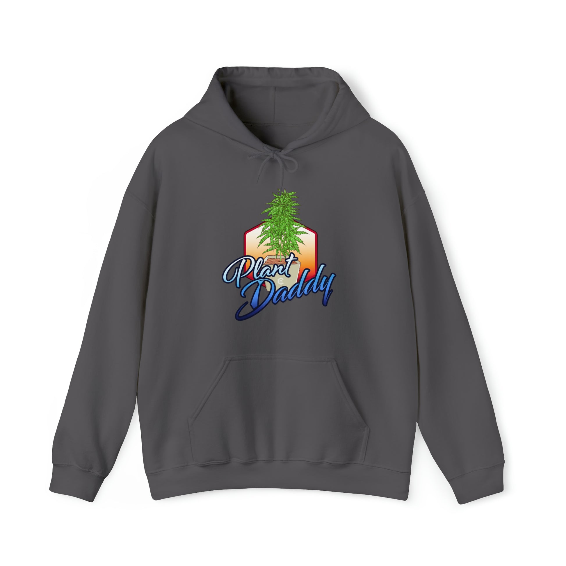 Charcoal Plant Daddy Weed Hoodie