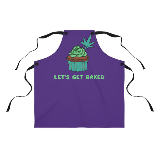 Let's Get Baked Weed Muffin Chef's Apron