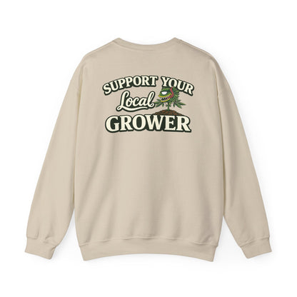 Monster Gardens Support Your Local Grower Crewneck
