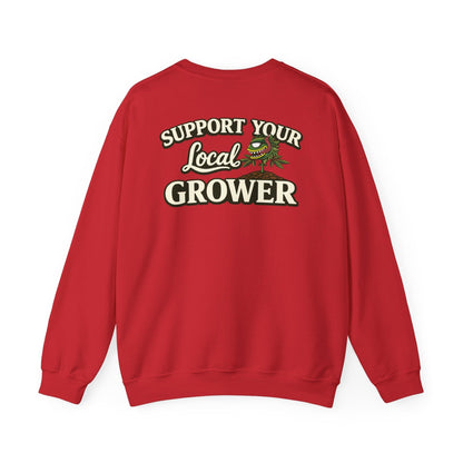 Monster Gardens Support Your Local Grower Crewneck