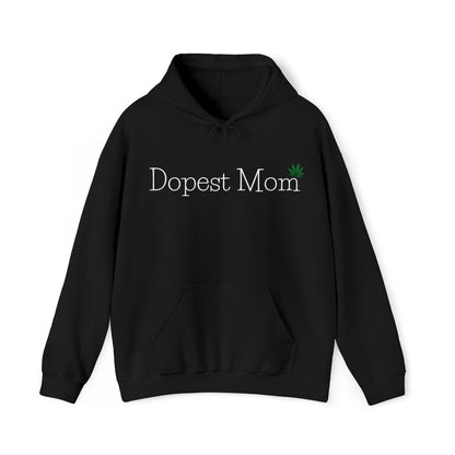 Black Dopest Mom Weed Hoodies Dopest Mom Weed Hoodies