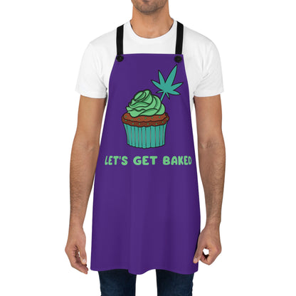 Let's Get Baked Weed Muffin Chef's Apron