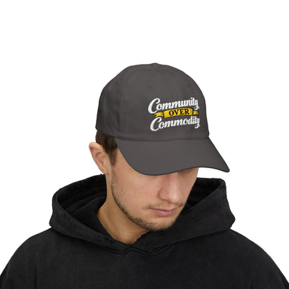 Monster Gardens Community Over Commodity Hat
