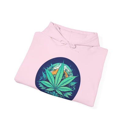 Hazy Blue Dream Weed Hoodie