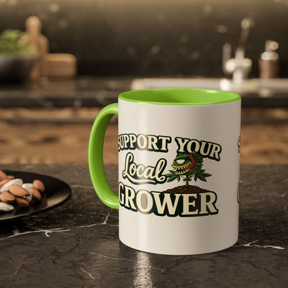 Monster Gardens Support Your Local Grower Mug