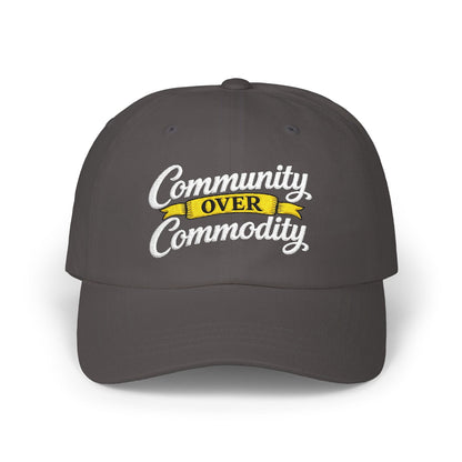 Monster Gardens Community Over Commodity Hat
