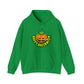 Irish Green Happy Halloween Stoner Pumpkin Cannabis Hoodie