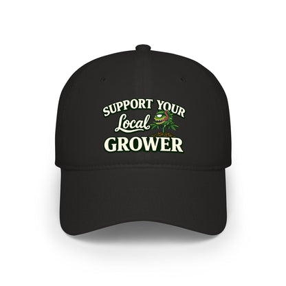Monster Gardens Support Your Local Grower Baseball Cap