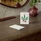 Mary Kushmas + Dope New Year Marijuana Tree Christmas Greeting Cards (1, 10, 30, and 50pcs)