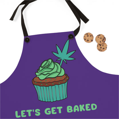 Let's Get Baked Weed Muffin Chef's Apron