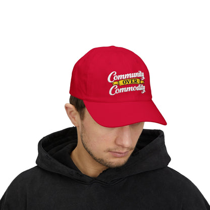 Monster Gardens Community Over Commodity Hat
