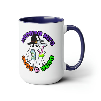 Blue Booong Hits Boos & Buds 15oz Coffee Mug Side 3