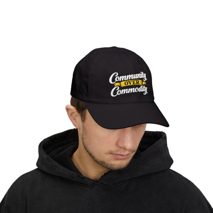 Monster Gardens Community Over Commodity Hat