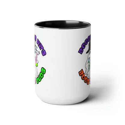 Black Booong Hits Boos & Buds 15oz Coffee Mug Side 2