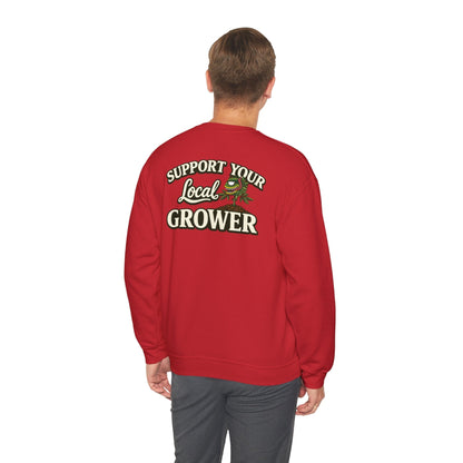 Monster Gardens Support Your Local Grower Crewneck