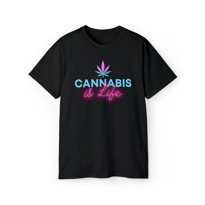 Black Cannabis is Life Tee