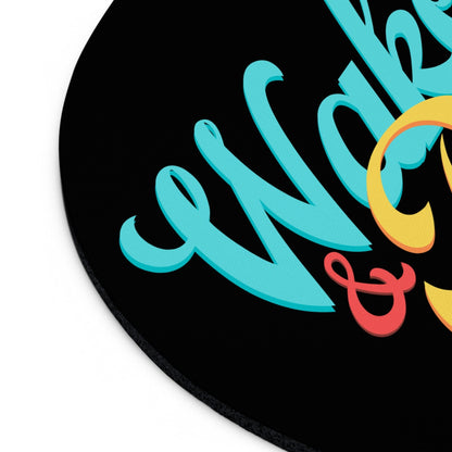 Wake and Bake Cannabis Mouse Pad