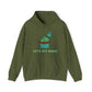 Military Green Let's Get Baked Cannabis Hoodie