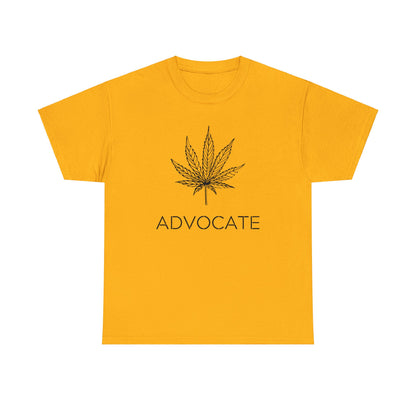 Elegant Advocate Cannabis Leaf Weed T Shirt