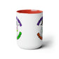 Red Booong Hits Boos & Buds 15oz Coffee Mug Side 2