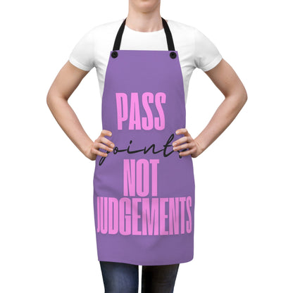 Pass the Vibes Weed Apron