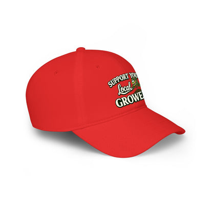 Monster Gardens Support Your Local Grower Baseball Cap