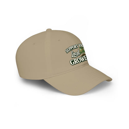 Monster Gardens Support Your Local Grower Baseball Cap