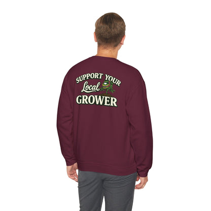 Monster Gardens Support Your Local Grower Crewneck