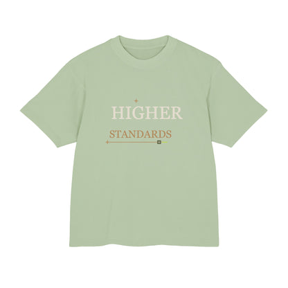 Higher Standards garment-dyed cannabis streetwear shirt
