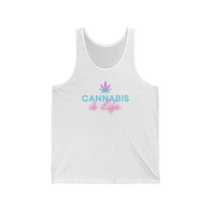 Cannabis is Life Jersey Tank