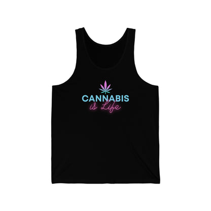 Cannabis is Life Jersey Tank