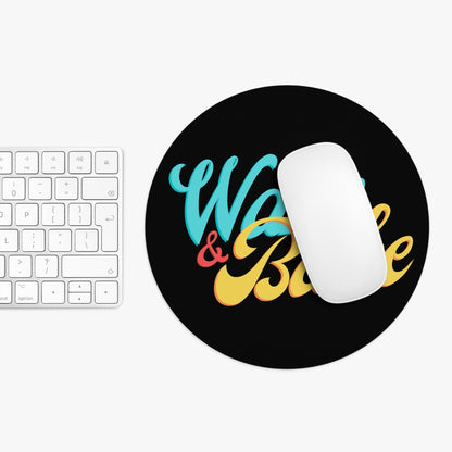 Wake and Bake Cannabis Mouse Pad