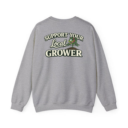 Monster Gardens Support Your Local Grower Crewneck