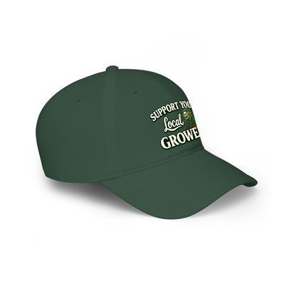 Monster Gardens Support Your Local Grower Baseball Cap