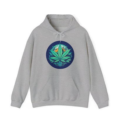 Hazy Blue Dream Weed Hoodie
