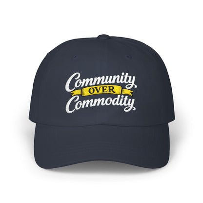 Monster Gardens Community Over Commodity Hat
