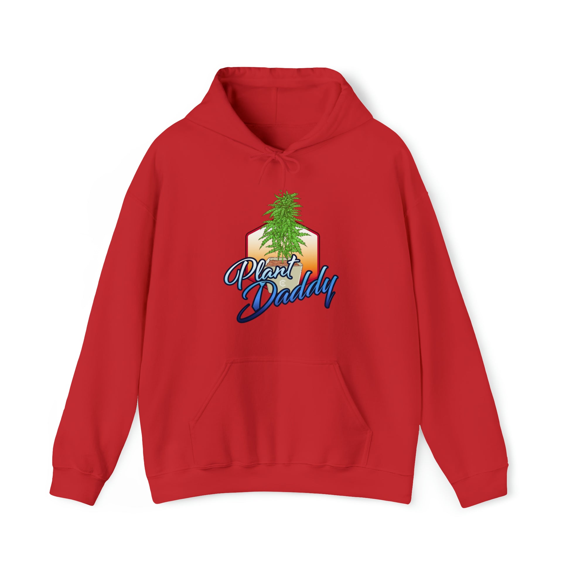 Red Plant Daddy Weed Hoodie