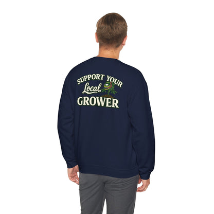 Monster Gardens Support Your Local Grower Crewneck