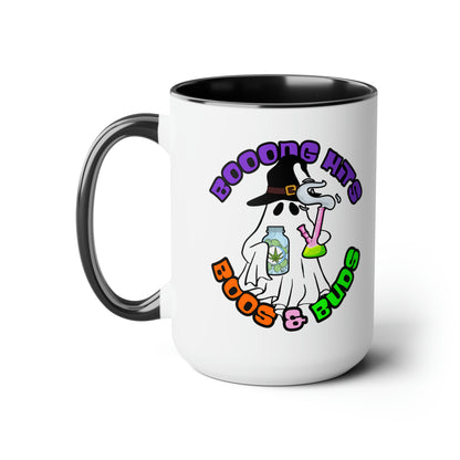 Black Booong Hits Boos & Buds 15oz Coffee Mug Side 1