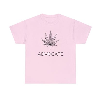 Elegant Advocate Cannabis Leaf Weed T Shirt