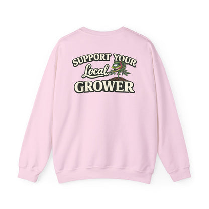 Monster Gardens Support Your Local Grower Crewneck